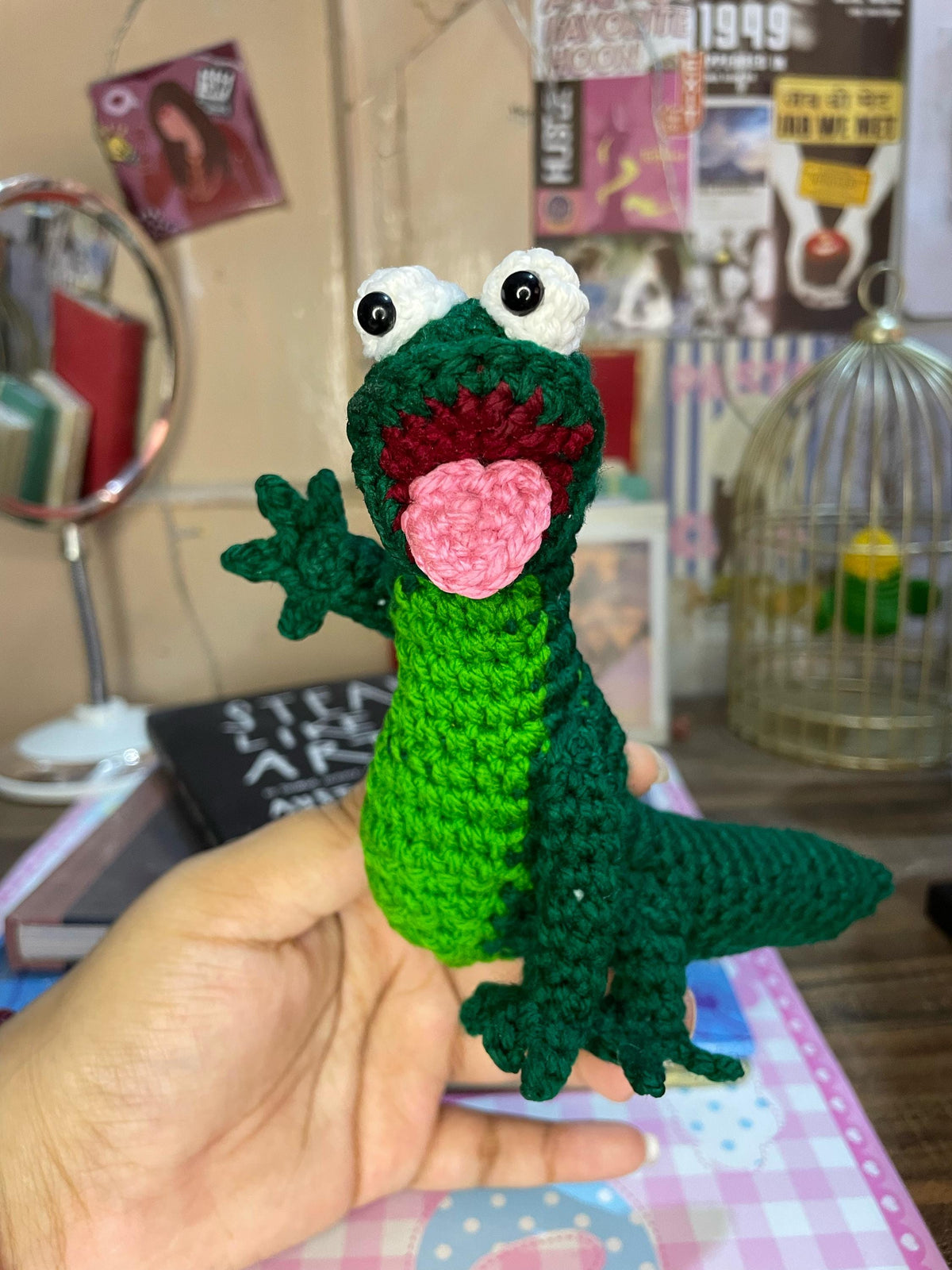 Crochet Pattern - Tom Lizard, Reptile Amigurumi Pattern, Character Replica