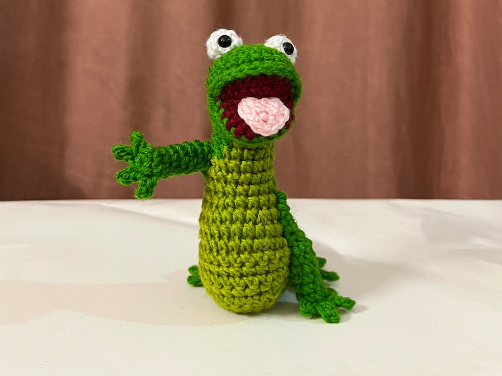 Crochet Pattern - Tom Lizard, Reptile Amigurumi Pattern, Character Replica