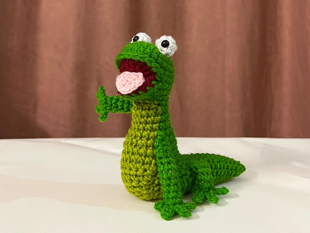 Crochet Pattern - Tom Lizard, Reptile Amigurumi Pattern, Character Replica