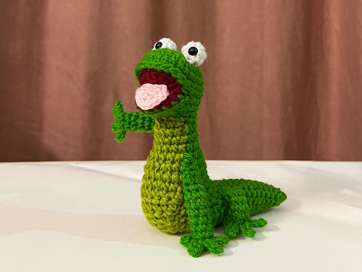 Crochet Pattern - Tom Lizard, Reptile Amigurumi Pattern, Character Replica