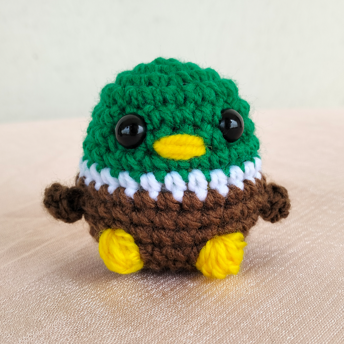 Tiny Duck on Keychain