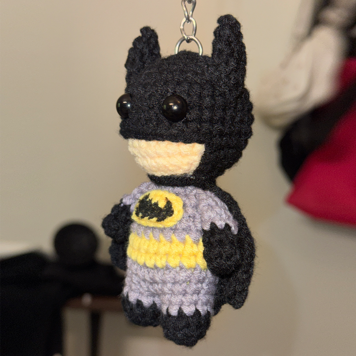 Batman on Keychain