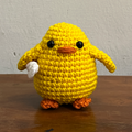 Duck with Knife