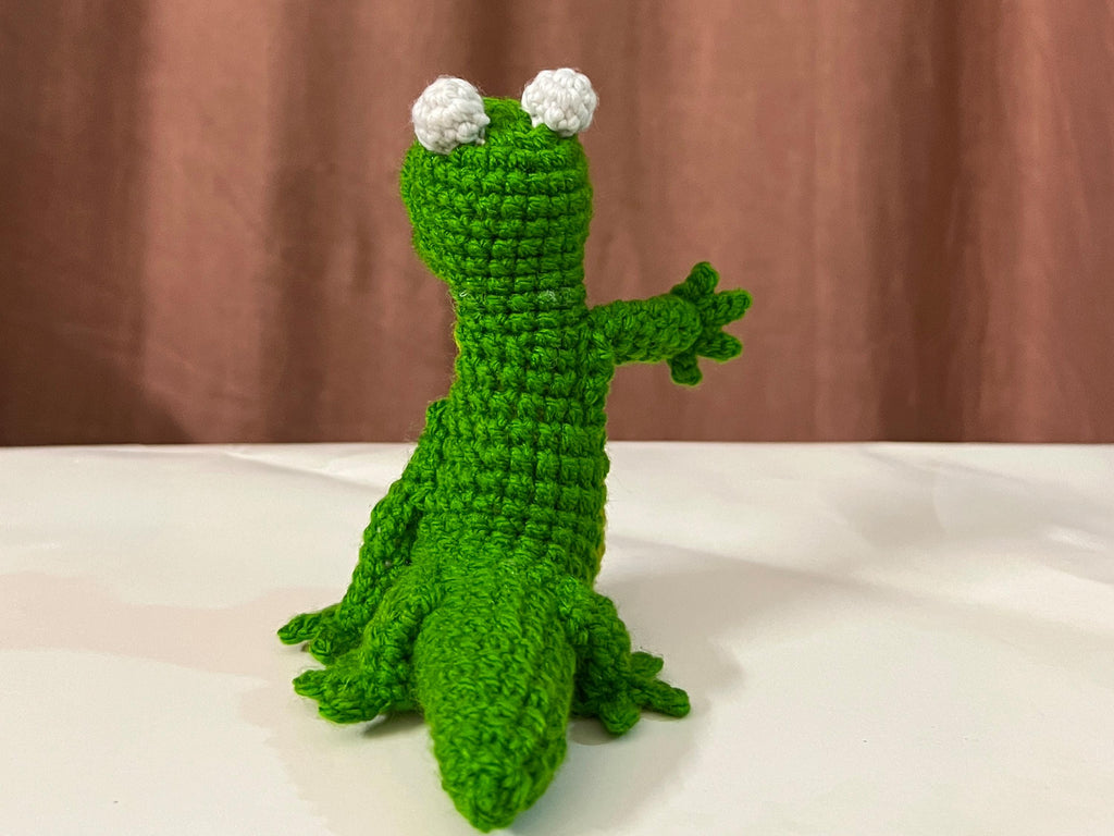 Crochet Pattern - Tom Lizard, Reptile Amigurumi Pattern, Character Replica