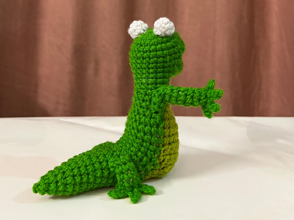 Crochet Pattern - Tom Lizard, Reptile Amigurumi Pattern, Character Replica